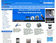 Tablet Screenshot of cosmo-media.com